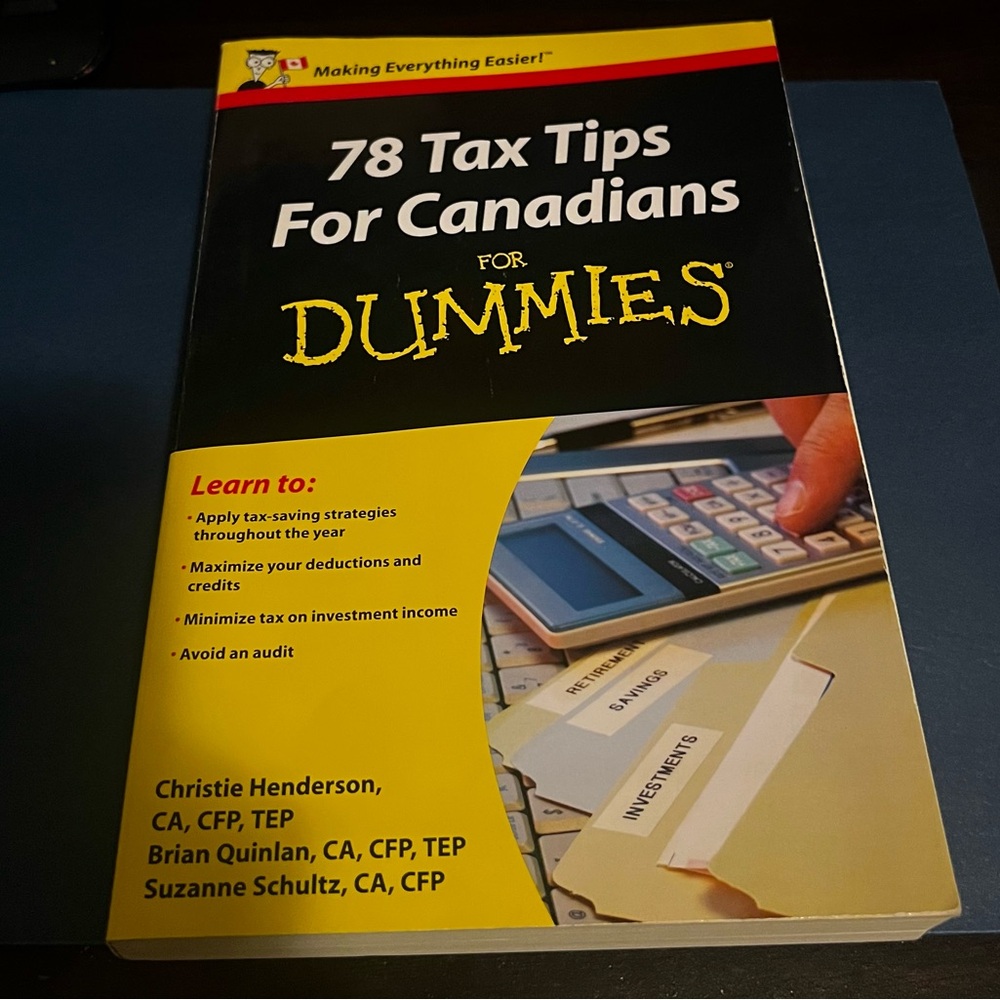 78 Tax Tips For Canadians For Dummies Paperback